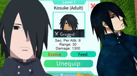 Showcase Rapido De Sasuke Adulto All Star Tower Defense Youtube