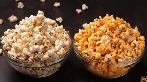 Popcorn 2 Ways - Cheese Popcorn and Butter Popcorn - Aarti Madan