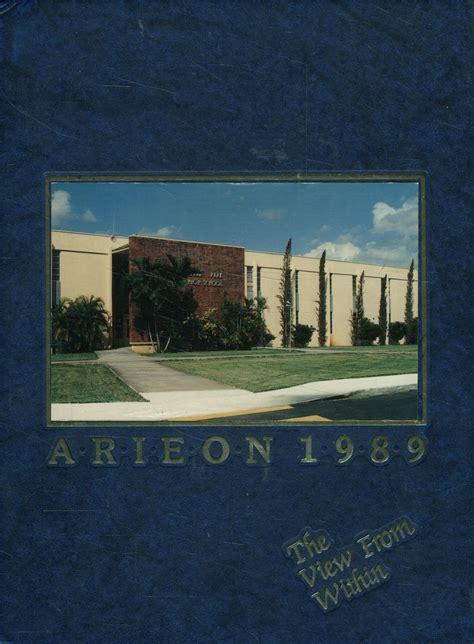 1989 yearbook from Miami Coral Park High School from Miami, Florida