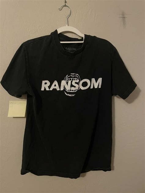 Ransom Clothing Ransom Mouth Classic Logo Cufboys Bla Gem