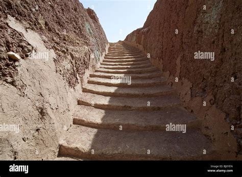 Entrance To The Burial Chamber In The Mud Brick Mastaba Of Governor