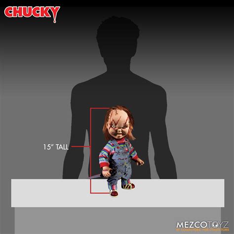 Child's Play Talking Scarred Chucky Doll Reissue – Mezco Toyz