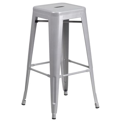 Callie Backless Metal Bar Stool - Restaurant Furniture Warehouse