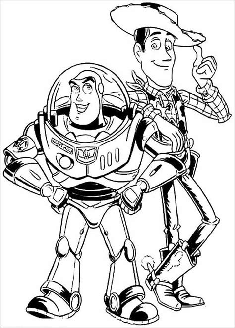 35 Desenhos Do Buzz Lightyear Para Imprimir E Colorir Pintar