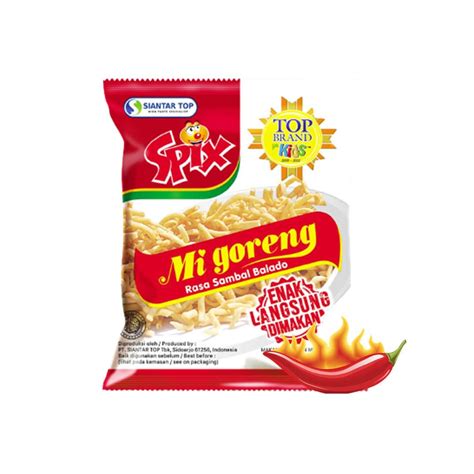 Jual Siantar Top Spix Mie Goreng Rasa Sambal Balado G X Promo