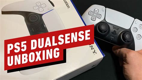 Ps5 Dualsense Controller Unboxing Youtube