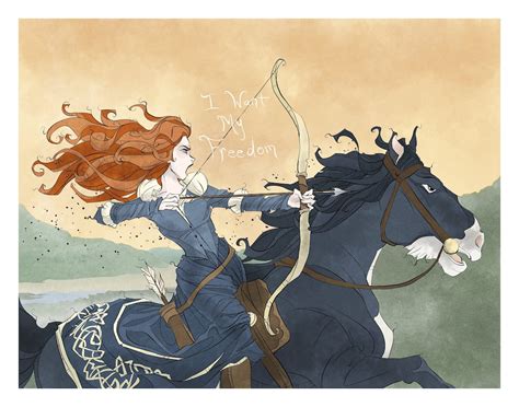 Brave / Merida / Disney / Fan Art / Feminist / Inspirational / Feminism / Scotland / Freedom ...