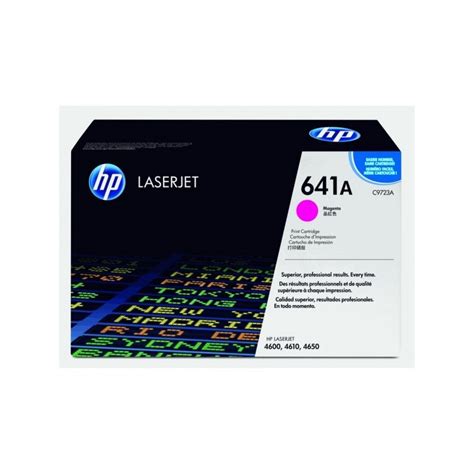 Toner Magenta Hp Pour Color Laserjet S Ries A