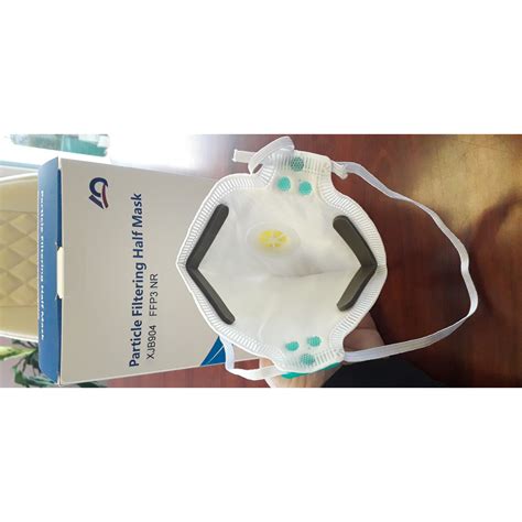 Предпазна маска FFP3 с филтър клапа и СЕ евро сертификат, най - висок ...