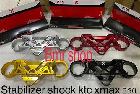 Stabiliser Shock Depan Ktc Kytaco Xmax Bahan Full Cnc Stabilizer