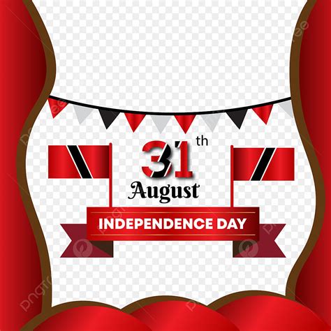 Happy Patriotic Day Trinidad And Tobago Vector Png Vector Psd And