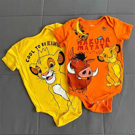 Disney One Pieces New Disney Lion King Onesies 8m Poshmark