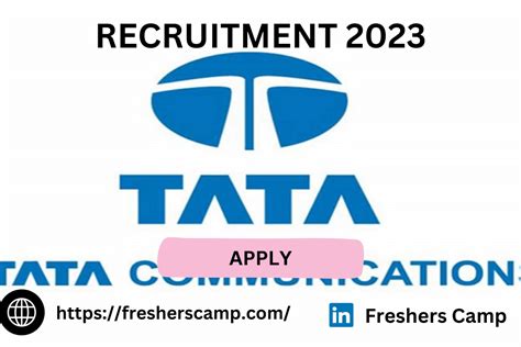 Tata Communications Off Campus Hiring 2023 Recruitment For Jr Team