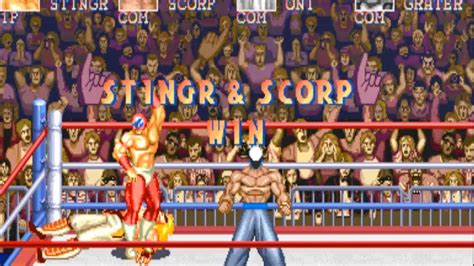 Saturday Night Slam Masters Arcade El Stingray And The Scorpion