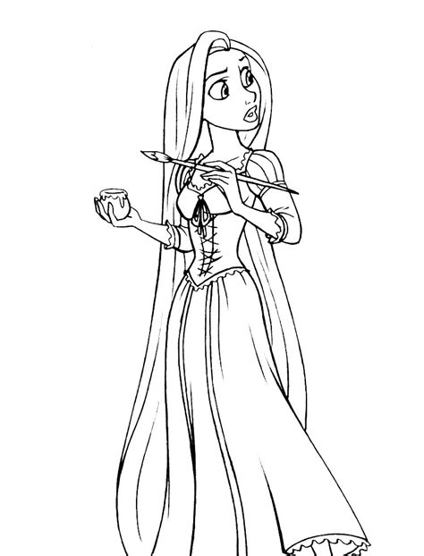 Rapunzel Dibujos Para Colorear Bebeazul Top Rapunzel Coloring Pages