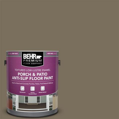 BEHR PREMIUM 1 Gal 730D 6 Coconut Husk Textured Low Lustre Enamel