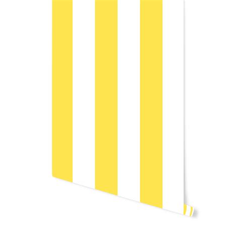 YELLOW STRIPES WALLPAPER - Miurio Design Studio