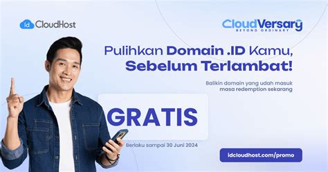 Promo Domain Promo Hosting Promo Vps Server Indonesia Murah