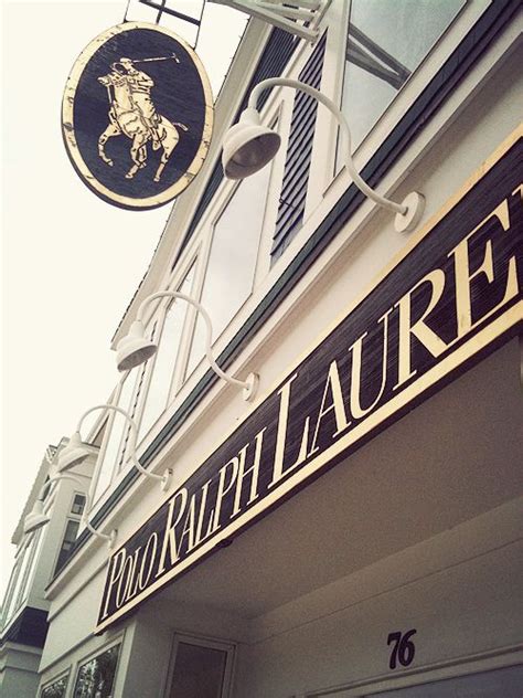 Ralph Lauren Store Signage