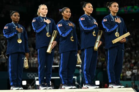 Team USA gymnastics earns gold in Olympic women’s team final: Highlights