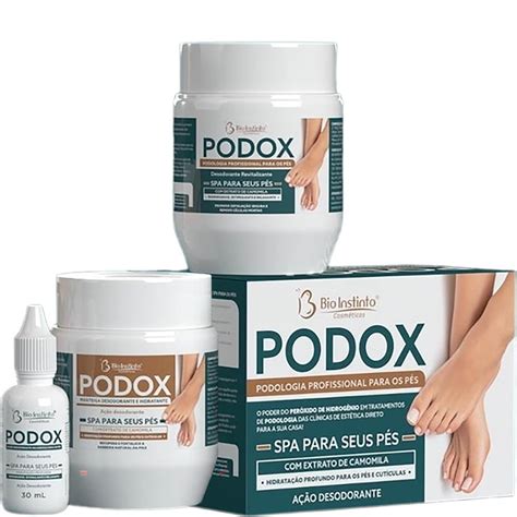 Bio Instinto Podox Kit Podologia Tratamento Spa Para Os P S Produtos