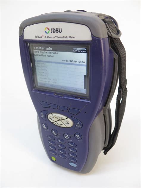 JDSU DSAM 6300 XT H C DOCSIS3 0 VoIPCheck Secure Sync Sweep Qam