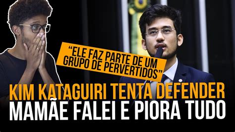 KIM KATAGUIRI FALA SOBRE O CASO DO AUDIO DO MAMÃE FALEI NA UCRÂNIA