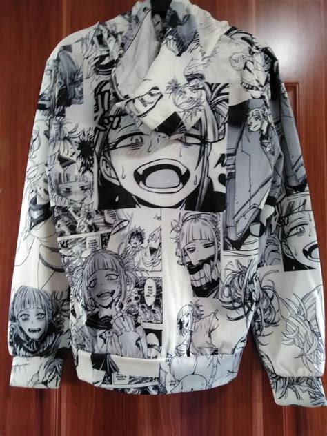 My Hero Academia Pre Loved Hoodie Jacket Himiko Toga Mens Fashion