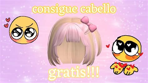 Como Conseguir Cabello Gratis En Roblox YouTube