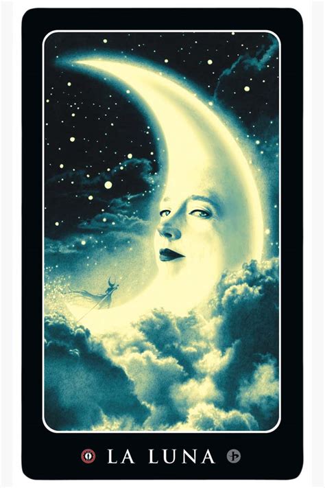 La Luna • Loteria Grande Card John Picacio