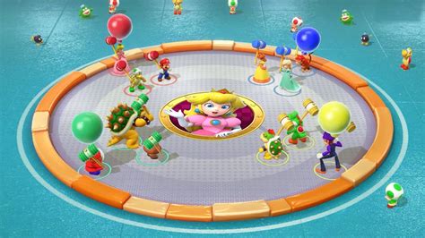 Super Mario Party Peach Challenge Road Ghostly Hollow Minigames