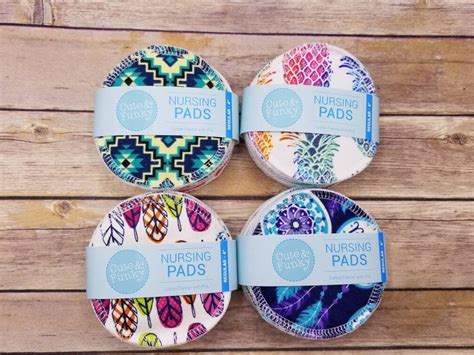 Reusable Nursing Pads 6 Pairs 12 Pads Washable Breast Pads Etsy