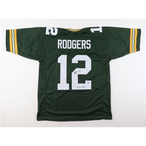 Aaron Rodgers Signed Jersey Inscribed "XLV MVP" (Steiner) | Pristine ...