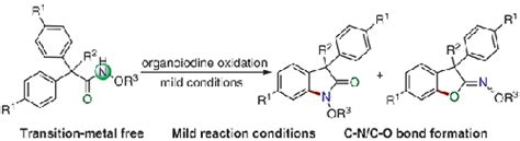 Oxidative Annulation Of Diphenylpropanamides Via In Situ Hypervalent