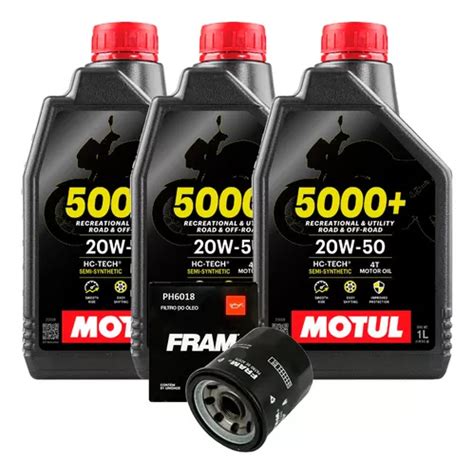 Kit Lts Leo Motul W Filtro Fram Suzuki M