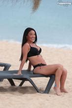 Chelsee Healey Flaunts Baby Bump In Sexy Bikini At Spanish Beach Aznude