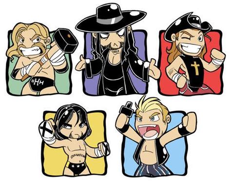 Wwe Fan Art Wwe Chibi Chibi Wwe Wrestling Wwe