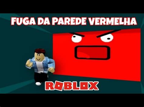 Roblox Parede Vermelha Fui Esmagado Youtube