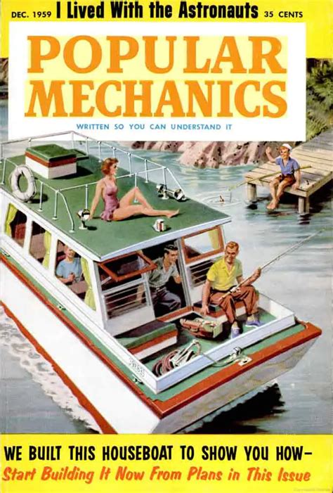 houseboat plans vintage woodworking projects