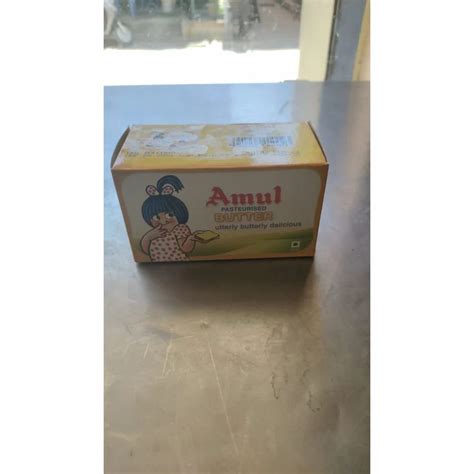 Amul Pasteurised Butter Packaging Type Box Packaging Size Gm At