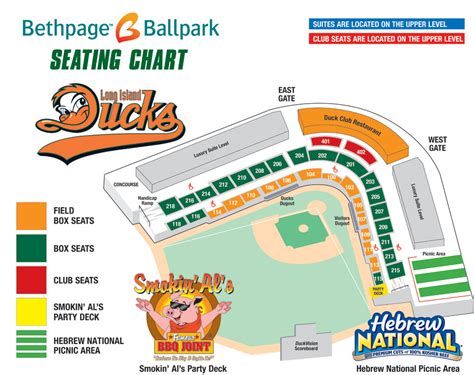 Li Ducks Stadium Seating Chart Ponasa