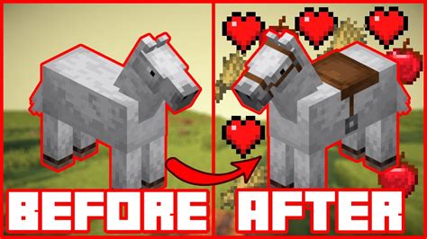 How To Tame Horses In Minecraft Youtube