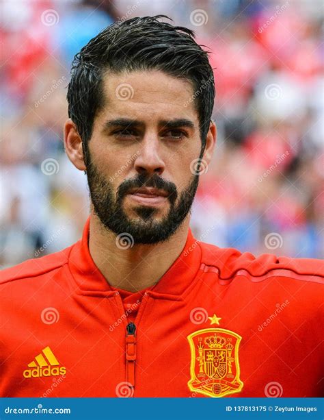 Real Madrid and Spain National Football Team Midfielder Isco Editorial ...