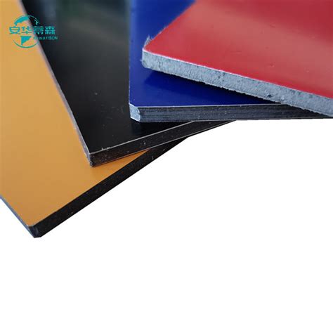 3mm 4mm Pvdf Aluminium Composite Panel Fire Resistance Glossy 3mm ACP Sheet