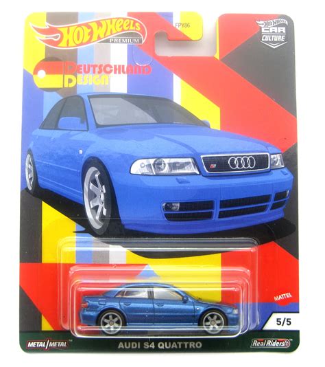 Hot Wheels Audi S4 Quattro Blau 1 64 Modelle Alles Gute
