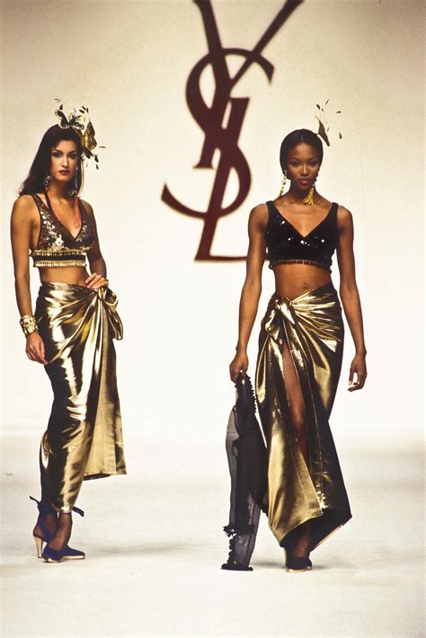 Yves Saint Laurent Runway Show Spring Summer 1993 Yves Saint Laurent