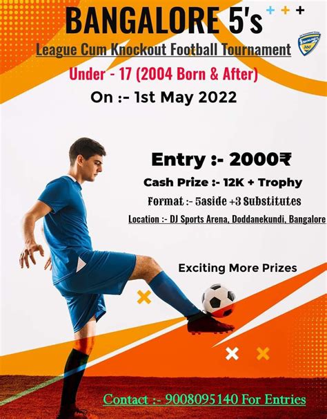 Football Tournaments List In Bangalore