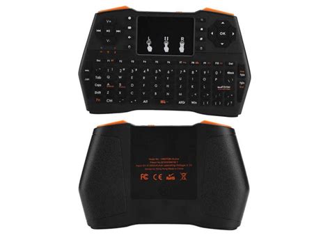 Mini teclado sem fio de 2 4 GHz Touchpad 3 dpi teclado portátil para pc