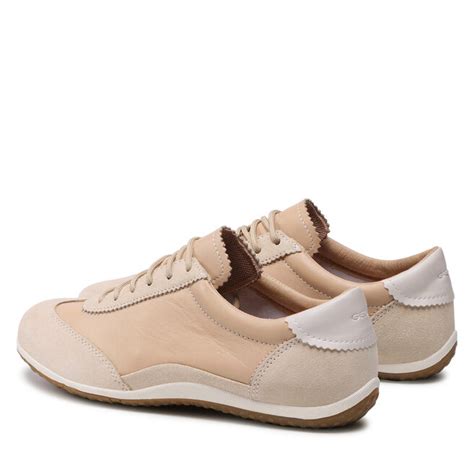 Sneakers Geox D Vega A D A C Sand Eschuhe De