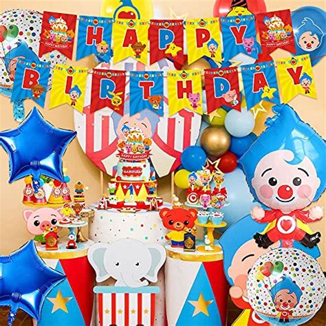 Buy 49 Pcs Plim Plim Party Decorations Plim Plim Theme Birthday Party